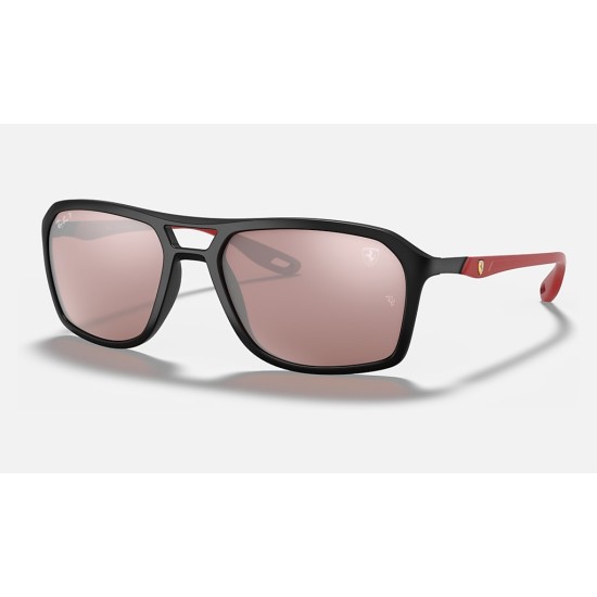 RB4329M SCUDERIA FERRARI COLLECTION
Lenses: Polarized Silver Chromance Mirror  +  Frame: Black