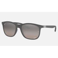 RB4330CH CHROMANCE
Lenses: Polarized Silver Chromance Mirror  +  Frame: Grey
