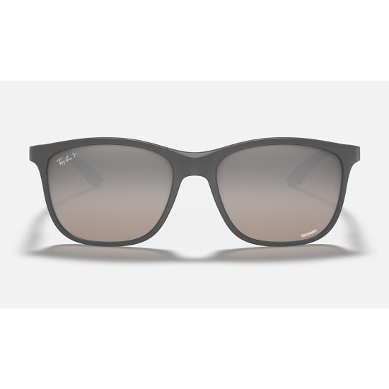 RB4330CH CHROMANCE
Lenses: Polarized Silver Chromance Mirror  +  Frame: Grey