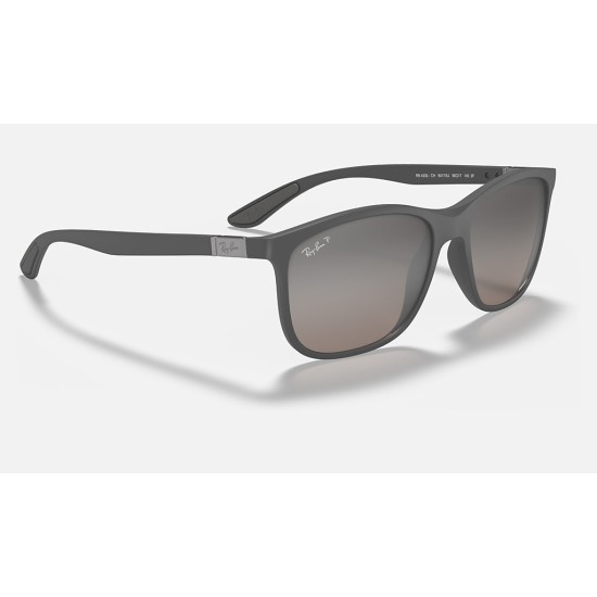 RB4330CH CHROMANCE
Lenses: Polarized Silver Chromance Mirror  +  Frame: Grey