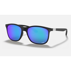 RB4330CH CHROMANCE
Lenses: Polarized Blue Chromance Mirror  +  Frame: Black