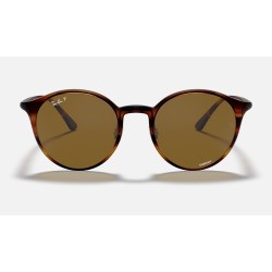 RB4336CH CHROMANCE
Lenses: Polarized Brown Classic  +  Frame: Striped Red Havana