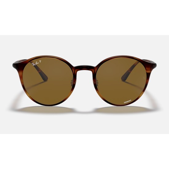RB4336CH CHROMANCE
Lenses: Polarized Brown Classic  +  Frame: Striped Red Havana
