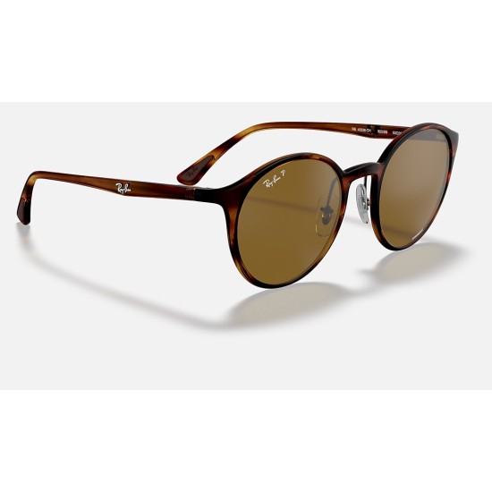 RB4336CH CHROMANCE
Lenses: Polarized Brown Classic  +  Frame: Striped Red Havana
