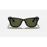 WAYFARER EASE
Lenses: Polarized Green Classic G-15  +  Frame: Black