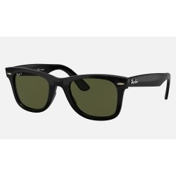 WAYFARER EASE
Lenses: Polarized Green Classic G-15  +  Frame: Black