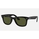 WAYFARER EASE
Lenses: Polarized Green Classic G-15  +  Frame: Black