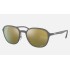 RB4341CH CHROMANCE
Lenses: Polarized Green Chromance Mirror  +  Frame: Grey