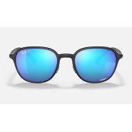 RB4341CH CHROMANCE
Lenses: Polarized Blue Mirror  +  Frame: Black
