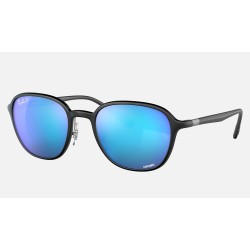 RB4341CH CHROMANCE
Lenses: Polarized Blue Mirror  +  Frame: Black