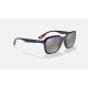 RB4343M SCUDERIA FERRARI COLLECTION
Lenses: Polarized Silver Chromance Mirror  +  Frame: Shiny Blue