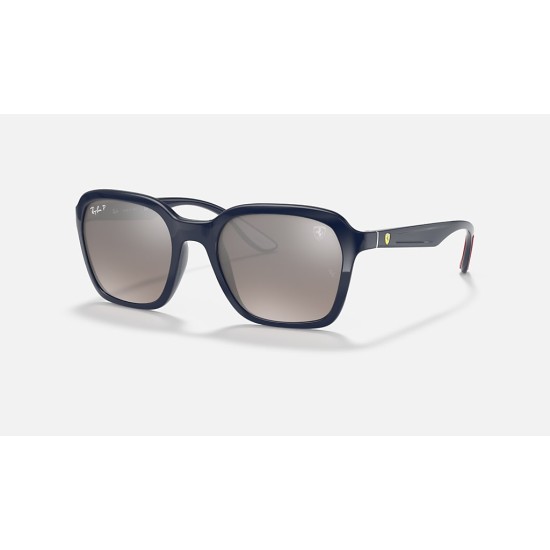 RB4343M SCUDERIA FERRARI COLLECTION
Lenses: Polarized Silver Chromance Mirror  +  Frame: Shiny Blue