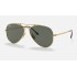 AVIATOR TITANIUM
Lenses: Polarized Green Classic G-15  +  Frame: Gold
