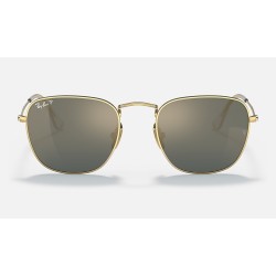 FRANK TITANIUM
Lenses: Polarized Blue Mirror  +  Frame: Gold