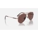 AVIATOR II TITANIUM
Lenses: Polarized Dark Violet Chromance Classic  +  Frame: Rose Gold