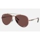 AVIATOR II TITANIUM
Lenses: Polarized Dark Violet Chromance Classic  +  Frame: Rose Gold