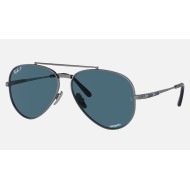 AVIATOR II TITANIUM
Lenses: Polarized Blue Chromance Classic  +  Frame: Gunmetal
