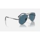 AVIATOR II TITANIUM
Lenses: Polarized Blue Chromance Classic  +  Frame: Gunmetal