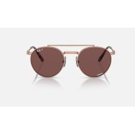 ROUND II TITANIUM
Lenses: Polarized Dark Violet Chromance Classic  +  Frame: Rose Gold