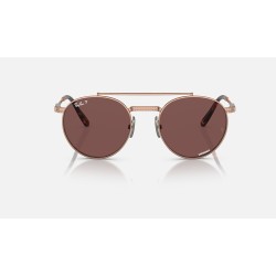 ROUND II TITANIUM
Lenses: Polarized Dark Violet Chromance Classic  +  Frame: Rose Gold