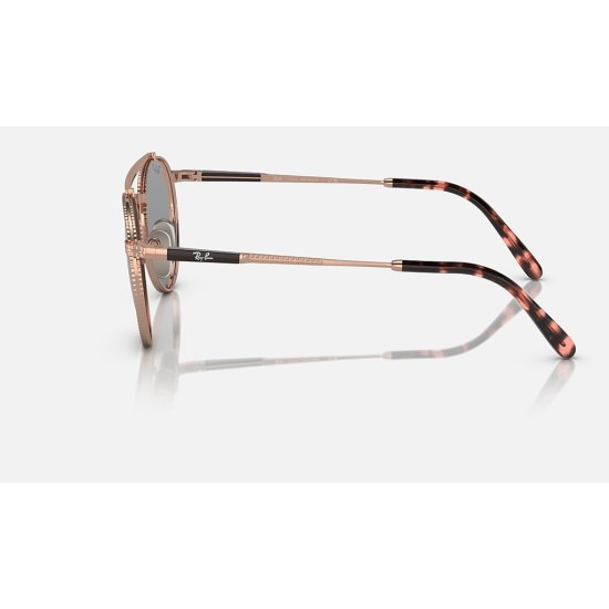 ROUND II TITANIUM
Lenses: Polarized Dark Violet Chromance Classic  +  Frame: Rose Gold