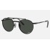 ROUND II TITANIUM
Lenses: Polarized Dark Grey Chromance Classic  +  Frame: Black