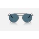 ROUND II TITANIUM
Lenses: Polarized Blue Chromance Classic  +  Frame: Gunmetal