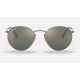 ROUND TITANIUM
Lenses: Polarized Blue Mirror  +  Frame: Gold