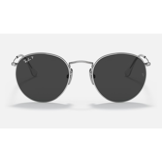 ROUND TITANIUM
Lenses: Polarized Polarized Black Classic  +  Frame: Silver