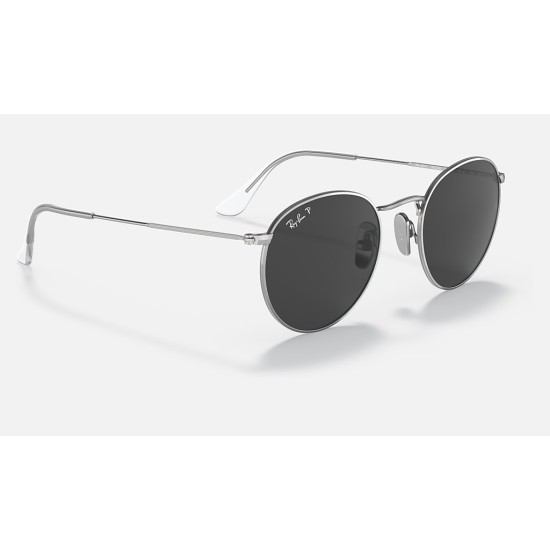 ROUND TITANIUM
Lenses: Polarized Polarized Black Classic  +  Frame: Silver