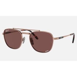 FRANK II TITANIUM
Lenses: Polarized Dark Violet Chromance Classic  +  Frame: Rose Gold