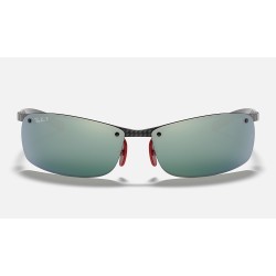 RB8305M SCUDERIA FERRARI COLLECTION
Lenses: Polarized Silver Chromance Mirror  +  Frame: Black