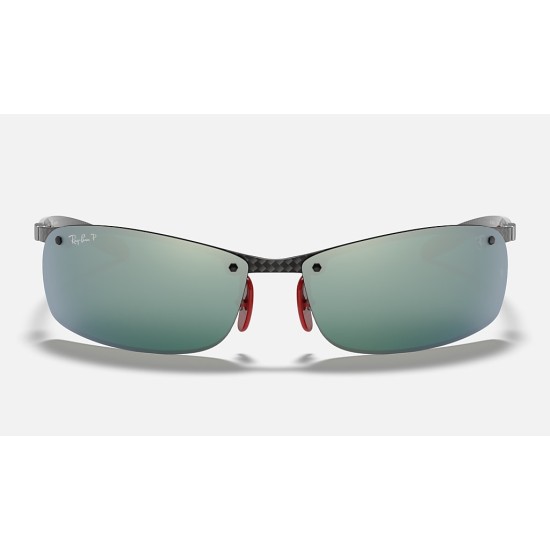 RB8305M SCUDERIA FERRARI COLLECTION
Lenses: Polarized Silver Chromance Mirror  +  Frame: Black
