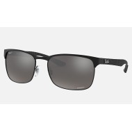RB8319CH CHROMANCE
Lenses: Polarized Silver Chromance Mirror  +  Frame: Black