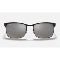 RB8319CH CHROMANCE
Lenses: Polarized Silver Chromance Mirror  +  Frame: Black