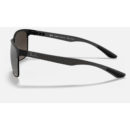 RB8319CH CHROMANCE
Lenses: Polarized Silver Chromance Mirror  +  Frame: Black