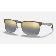 RB8319CH CHROMANCE
Lenses: Polarized Blue Chromance Mirror  +  Frame: Gunmetal