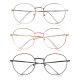 Classic Eyeglasses Golden Round Glasses for Men